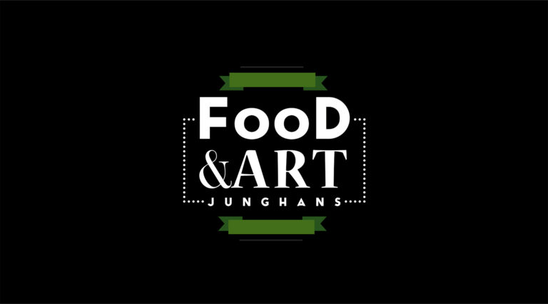 Food & Art Trifold Design Menu